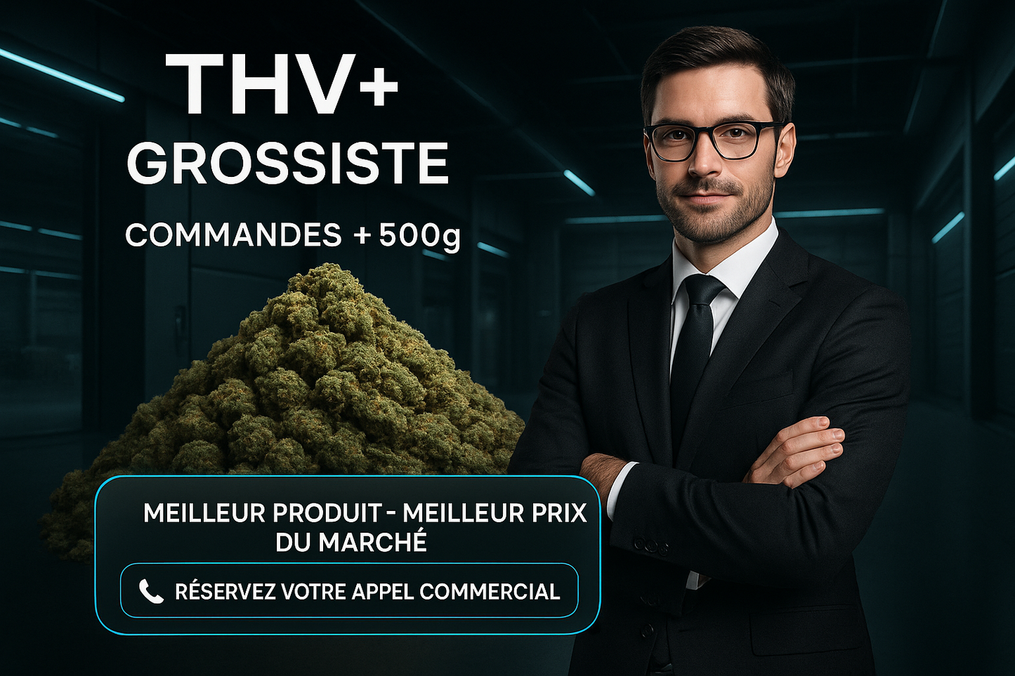 Grossiste THV+ Premium – Réserver un appel