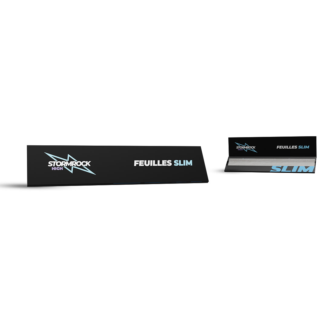 Feuilles à rouler - STORMROCK HIGH (Non Blanchi Slim)